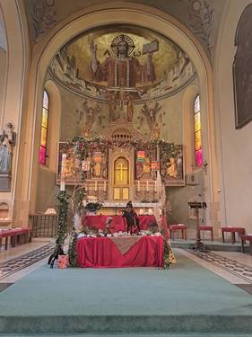 St. Martin teilt den Mantel